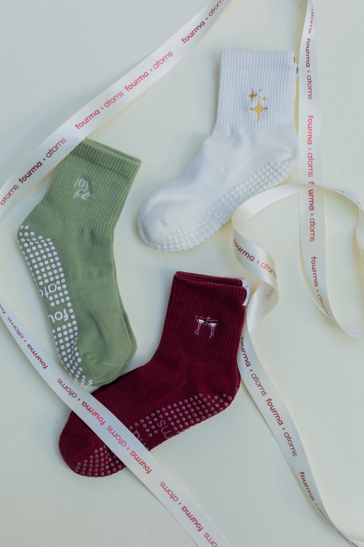 Pilates Sock Bundle Fourma x Atoms 🧦