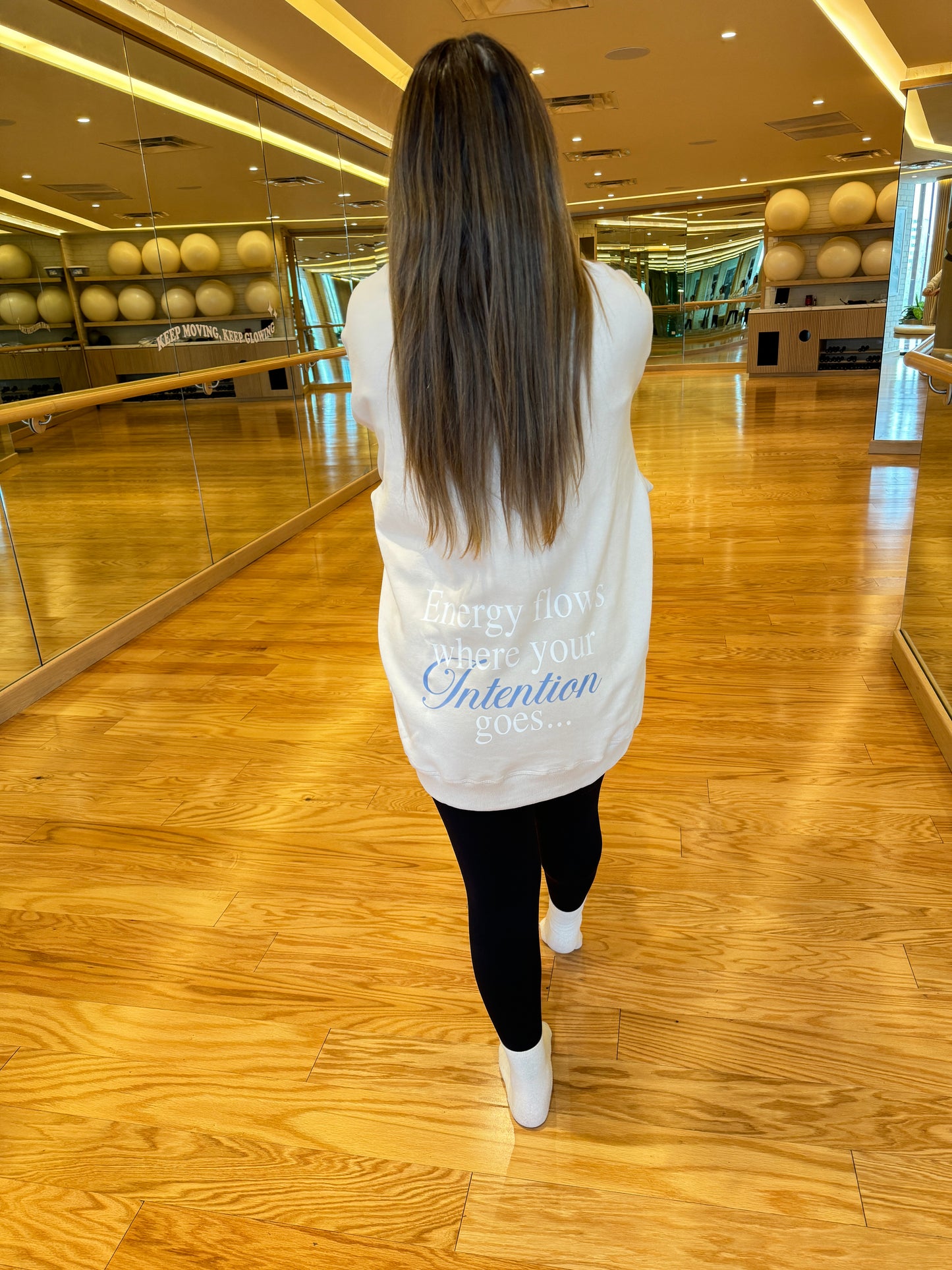 Wellness Club Hoodie - Oversized 🤍 ✨