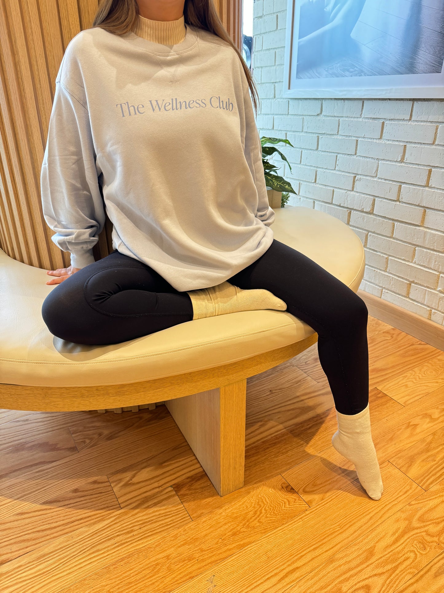 Wellness Club Hoodie - Oversized 🤍 ✨