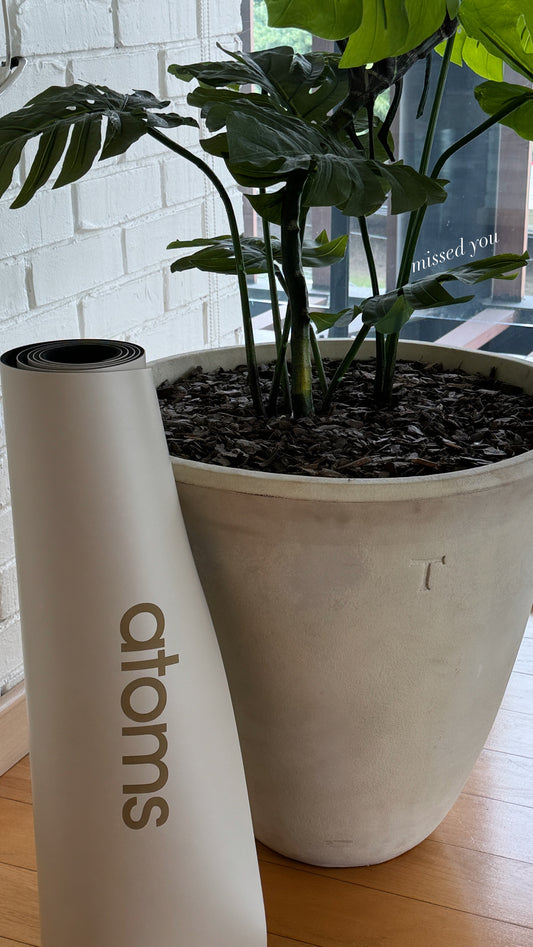Atoms cream colored mat - alo yoga dupe