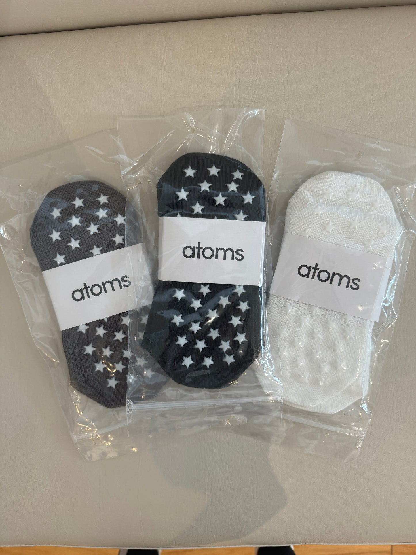 Grip Socks Neutral Colors