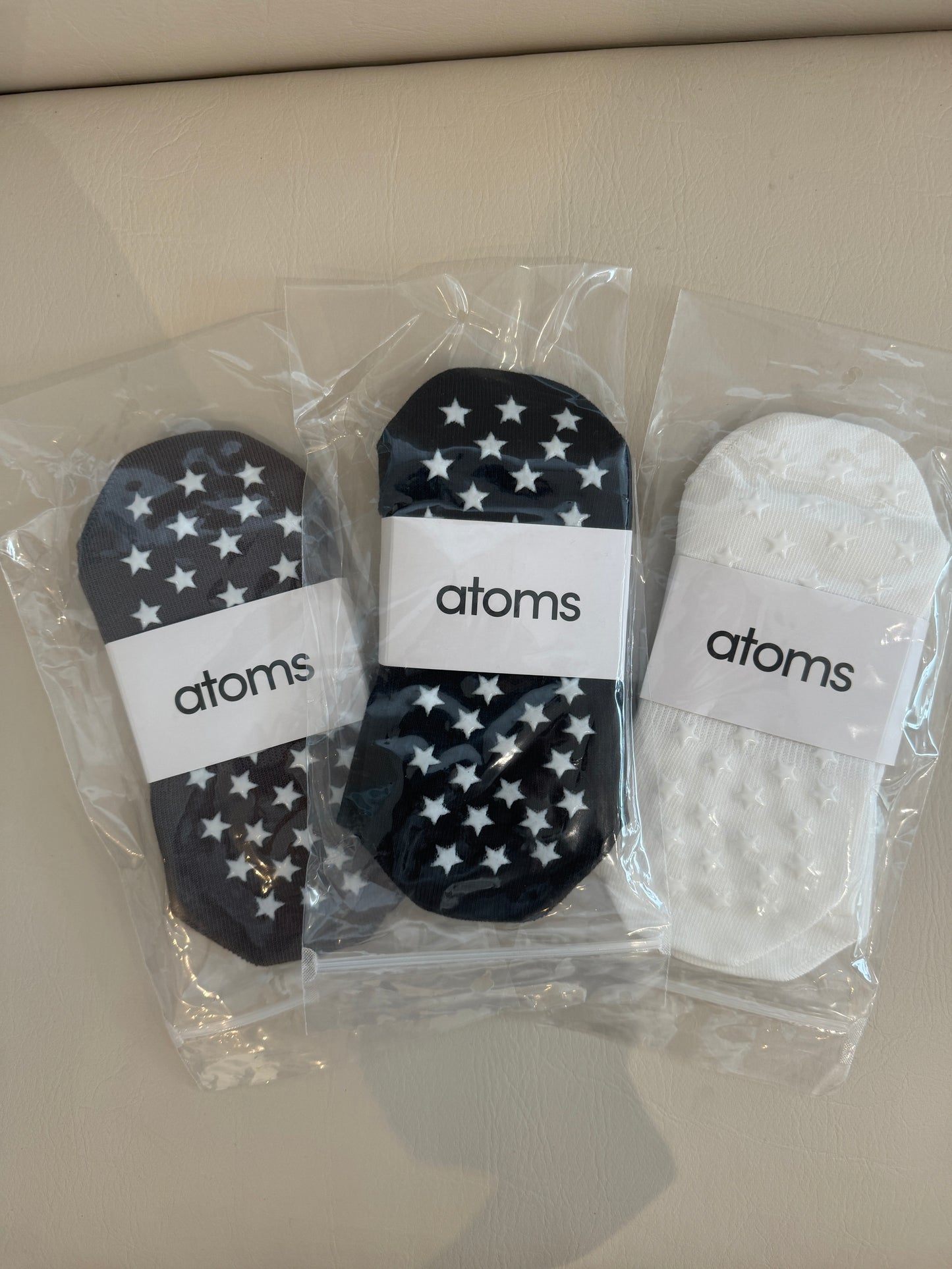 Grip Socks Neutral Colors