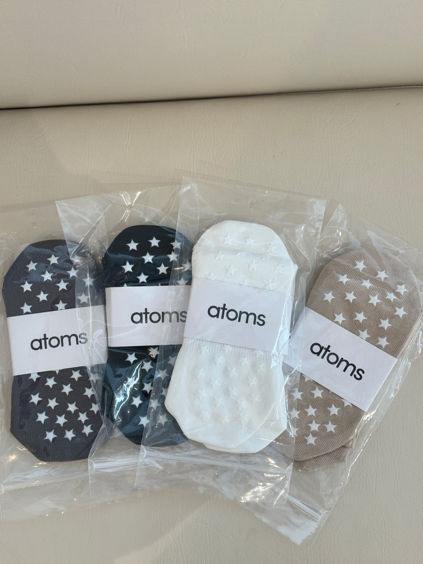 Grip Socks Neutral Colors