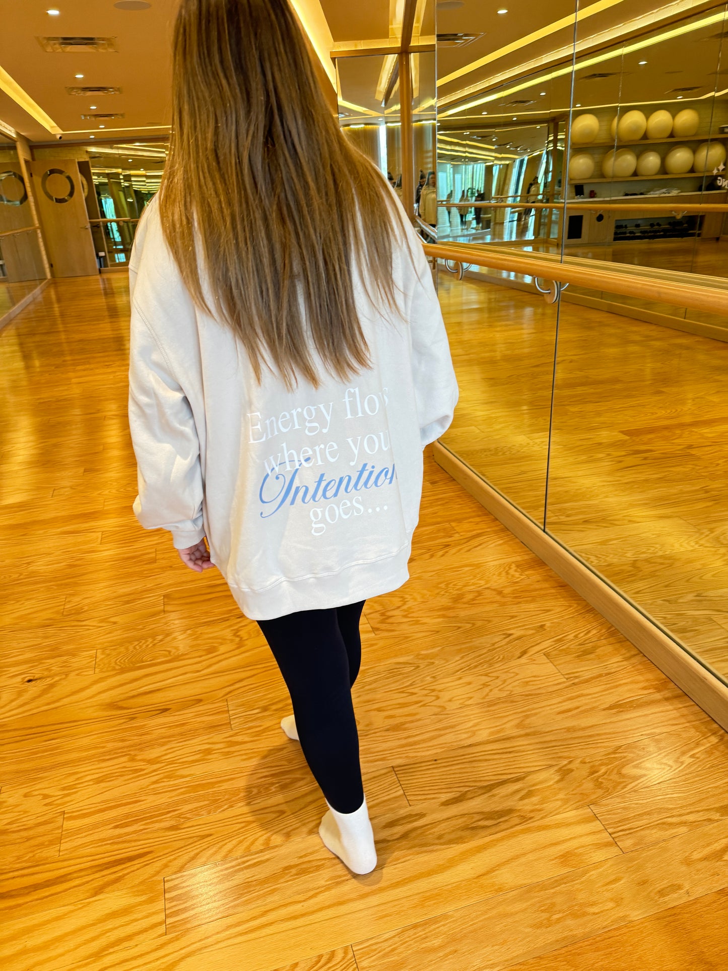 Wellness Club Hoodie - Oversized 🤍 ✨