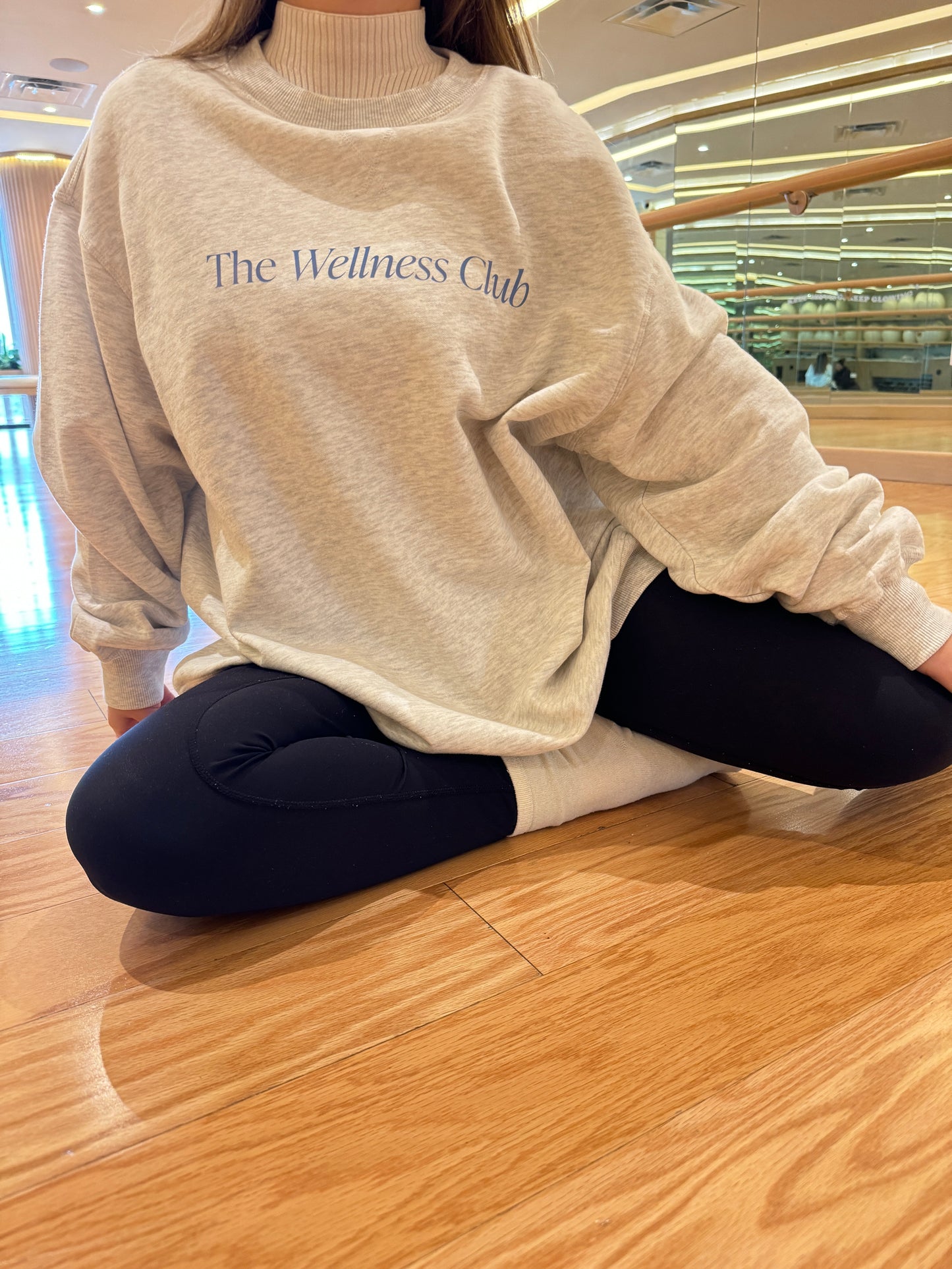 Wellness Club Hoodie - Oversized 🤍 ✨