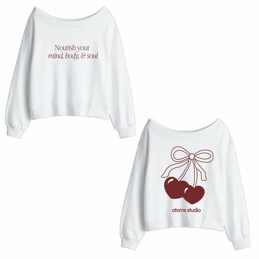 Cherry 🍒 off shoulder